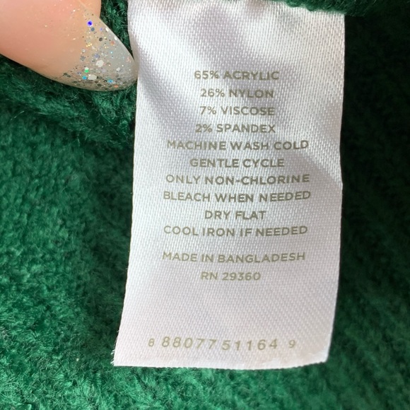 Dip Sweater Dark Green Small - Picture 4 of 4